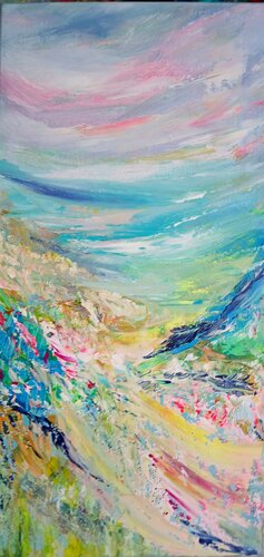 Alpin Azur di Cassia, Pittura in vendita su Singulart