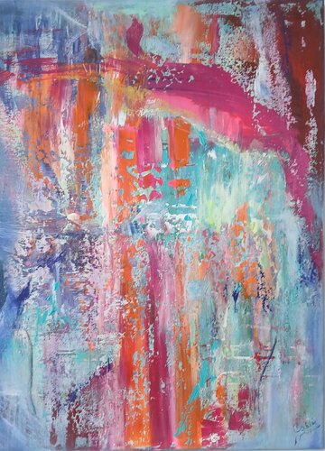 Mignight light II by Cassia, Painting for Sale on Singulart