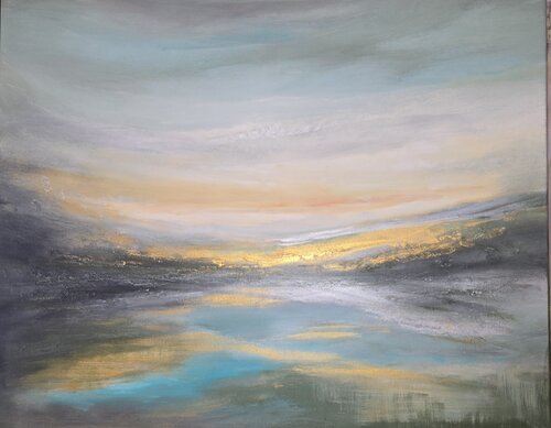 Golden hour di Cassia, Pittura in vendita su Singulart