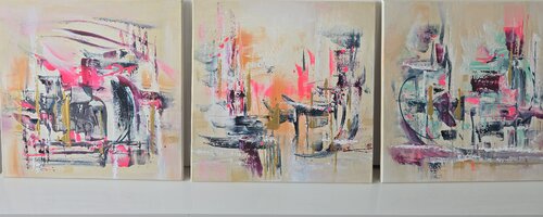 Trio Timescape by Cassia, Painting for Sale on Singulart