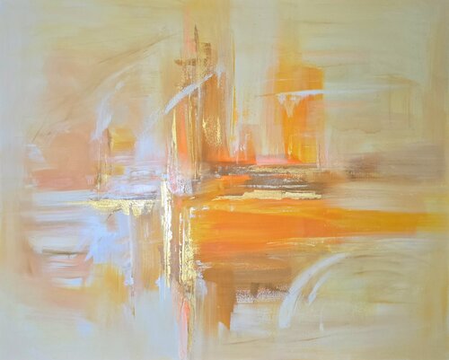 The golden sunset par Cassia, Peinture en vente sur Singulart