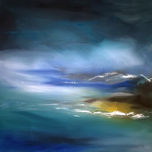 Stormy Island Elba di Cassia, Pittura in vendita su Singulart