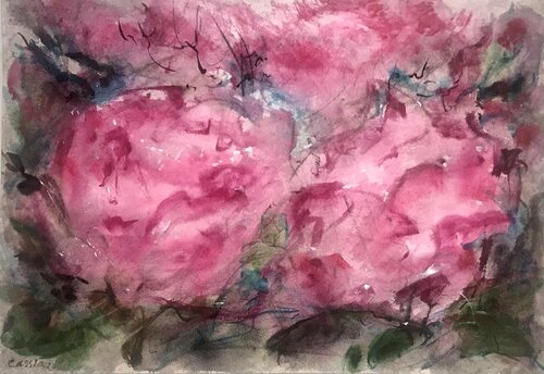 L'aromat d'automne - III by Cassia, 종이 for Sale on Singulart