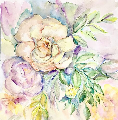 L'aromat des roses von Cassia, Malerei kaufen auf Singulart