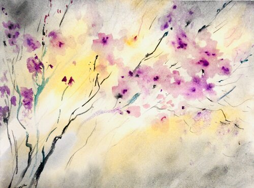 Tendresse du Printemps by Cassia, 종이 for Sale on Singulart
