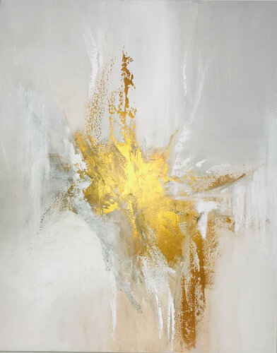 Réveil du soleil di Cassia, Pittura in vendita su Singulart