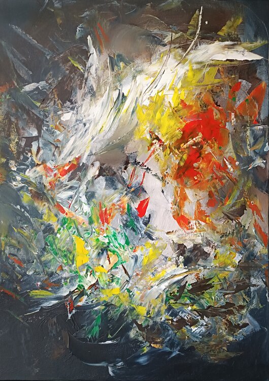 Spring abstract I Cassia