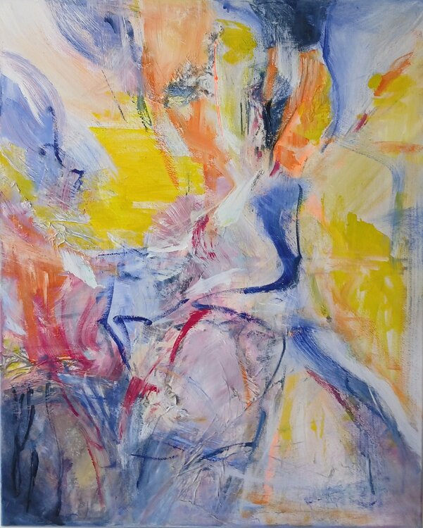 Spring abstract Cassia