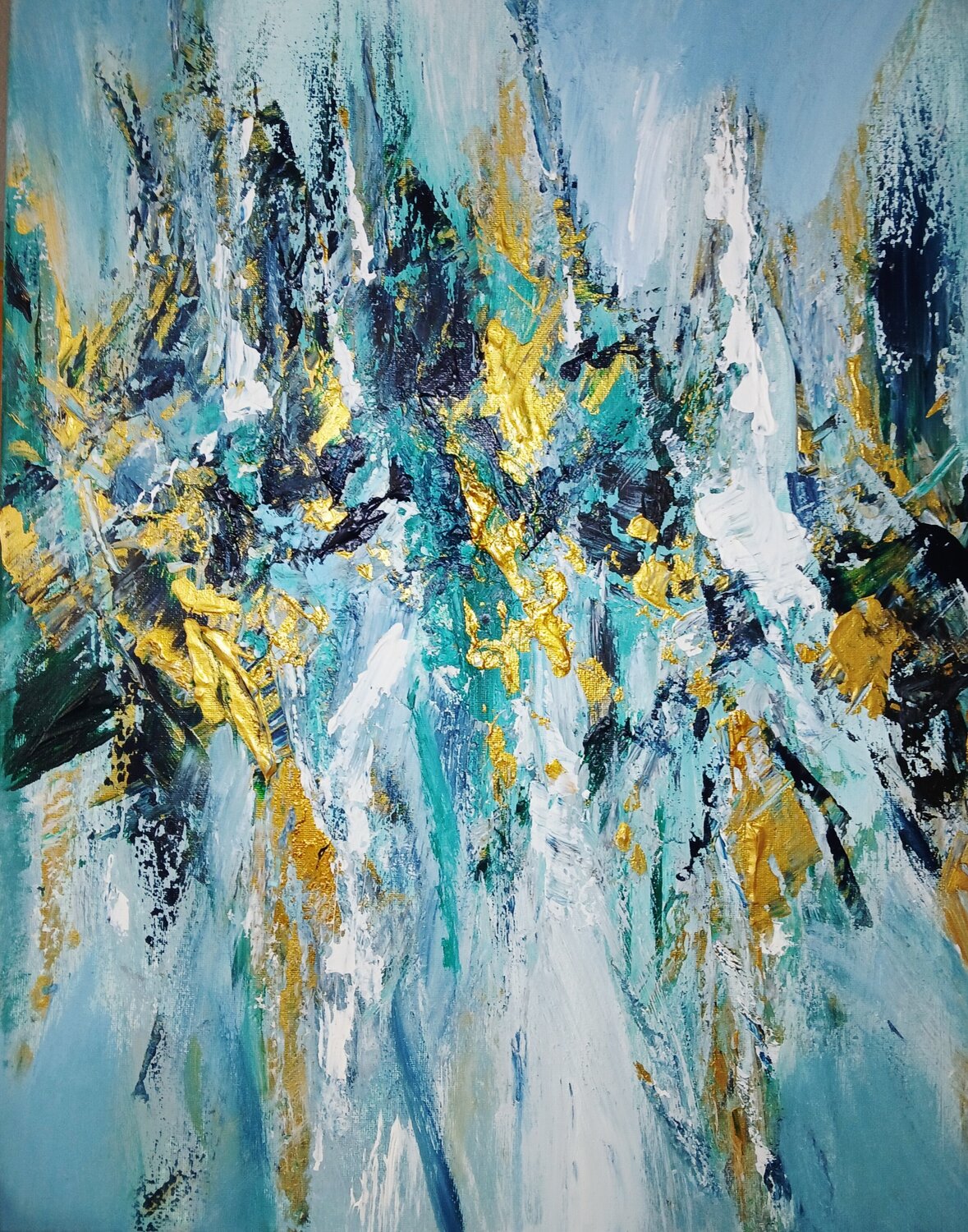 Lighty blue Cassia Peinture originale à vendre