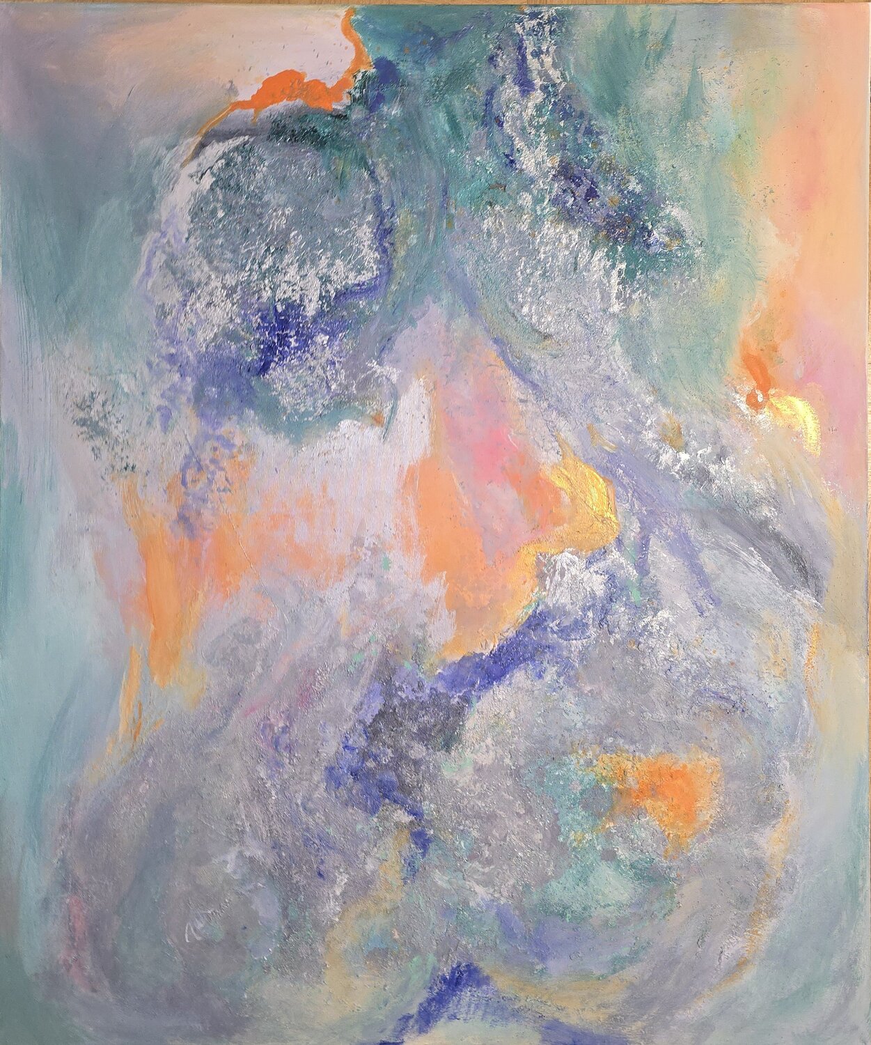 Sea Sunset Abstract Cassia Origineel schilderij te koop