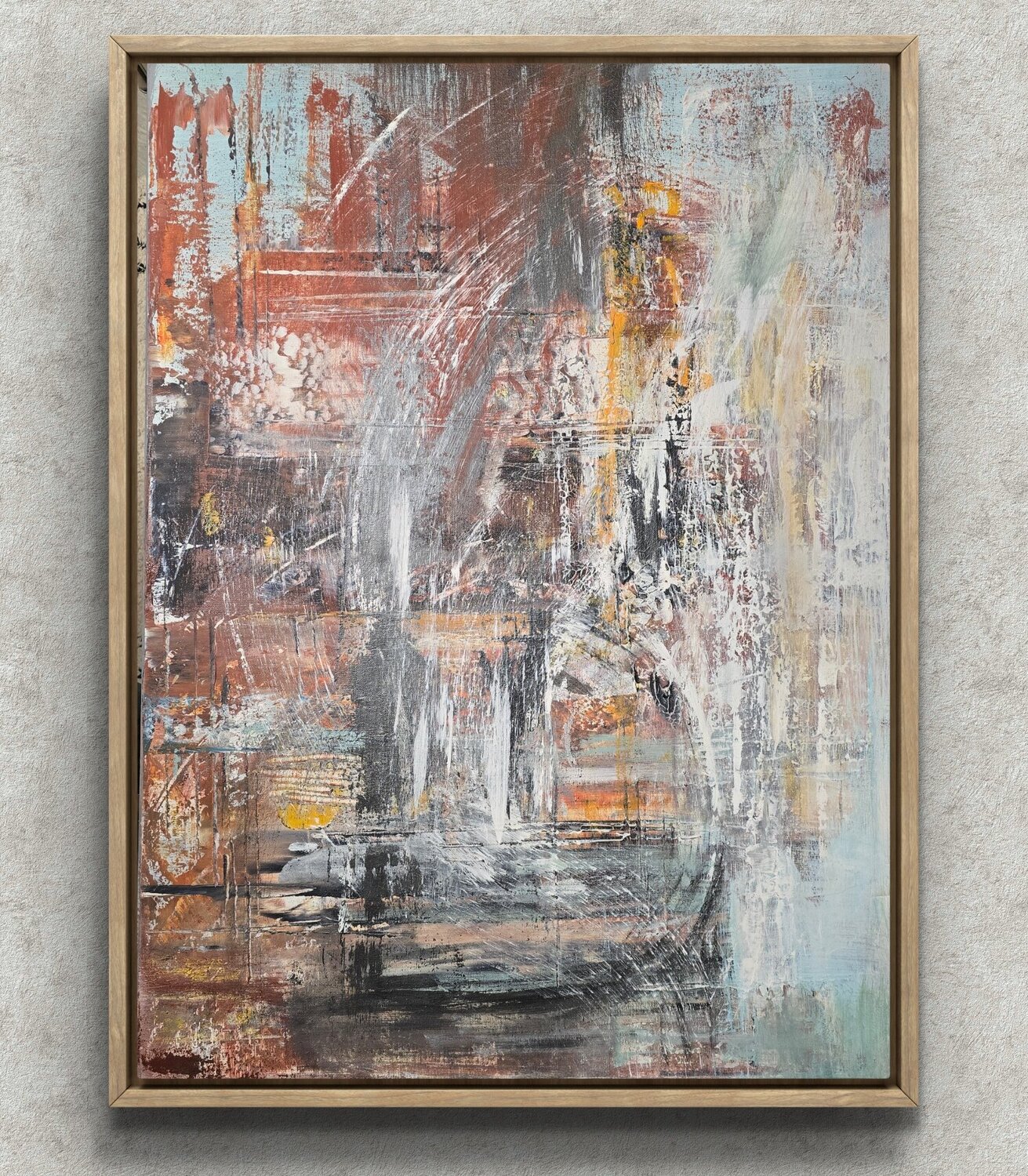 L'echo du temps Cassia Peinture originale à vendre