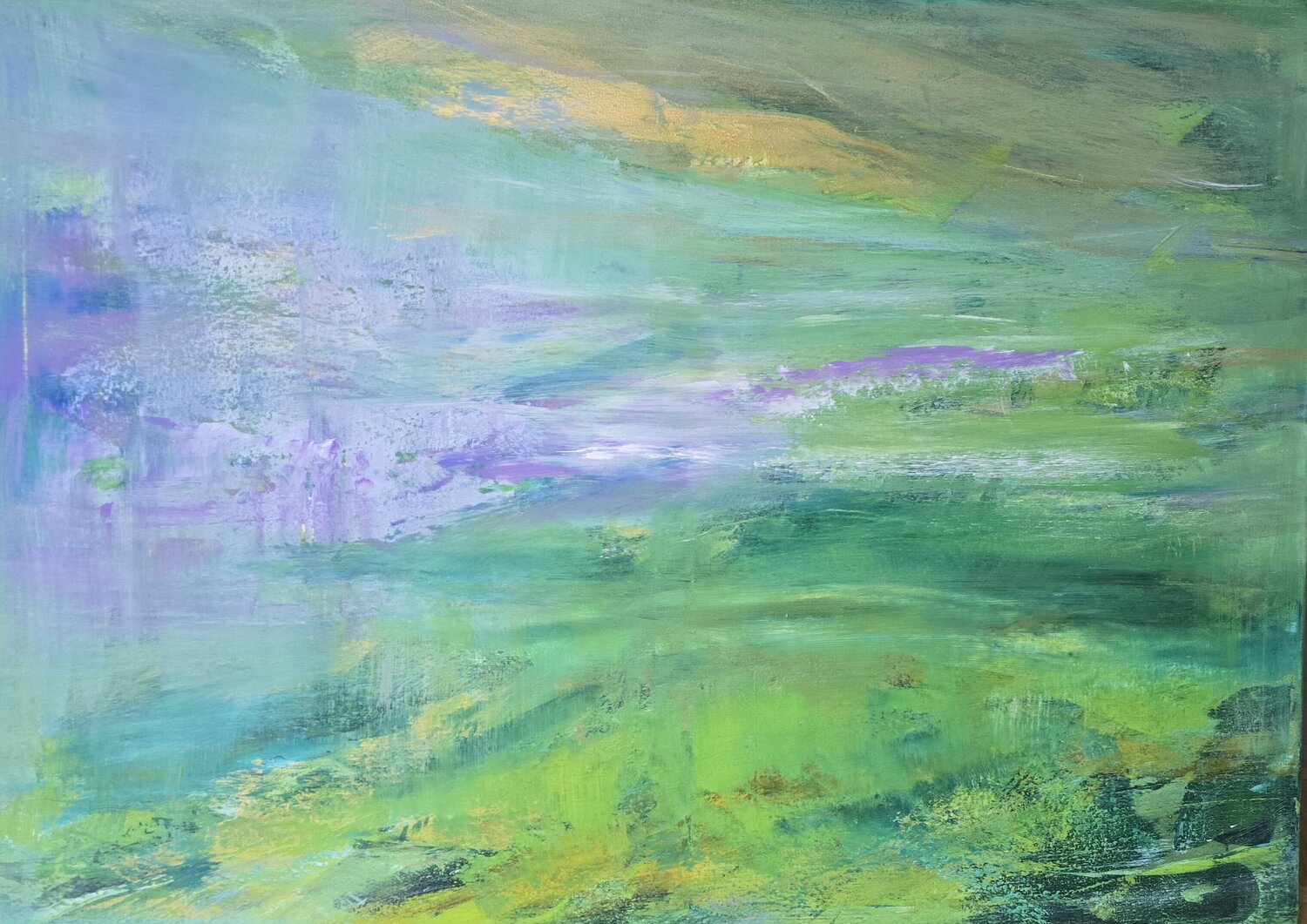 Lila primavera Cassia Peinture originale à vendre