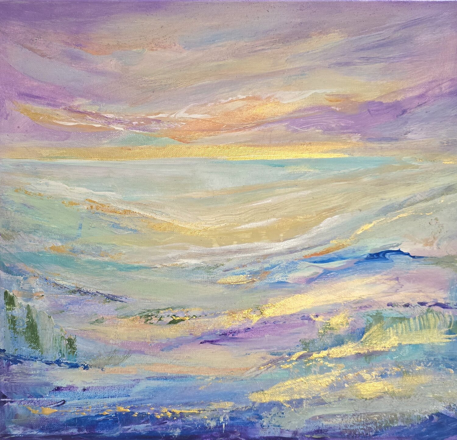 Violet day Cassia Peinture originale à vendre