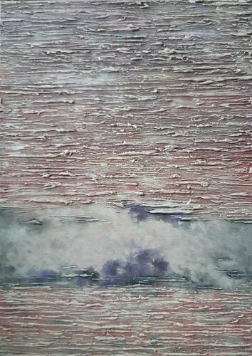 OSCILLAZIONI IN ROUGE von Gabriela Aleksandra Szuba, Malerei kaufen auf Singulart