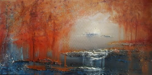 PILASTRI DI ELEUSI by Gabriela Aleksandra Szuba, Painting for Sale on Singulart