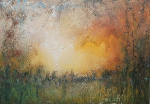 IL RISVEGLIO DELLA SCINTILLA by Gabriela Aleksandra Szuba, Painting for Sale on Singulart