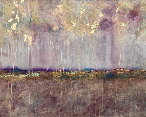 CONNESSIONI CON L'INVISIBILE par Gabriela Aleksandra Szuba, Peinture en vente sur Singulart