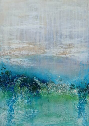 AGLI ALBORI DELLA NUOVA ERA by Gabriela Aleksandra Szuba, Painting for Sale on Singulart