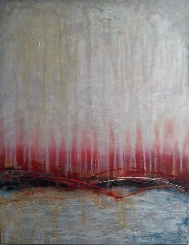 COME QUANDO DENTRO BRUCCIA by Gabriela Aleksandra Szuba, Painting for Sale on Singulart