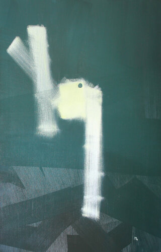 Self-righteous people are actually the stupidest people di Min Zou, Pittura in vendita su Singulart
