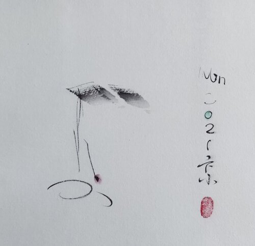 wisdom by Min Zou, 회화 for Sale on Singulart