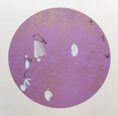 Happiness in the heart I Min Zou