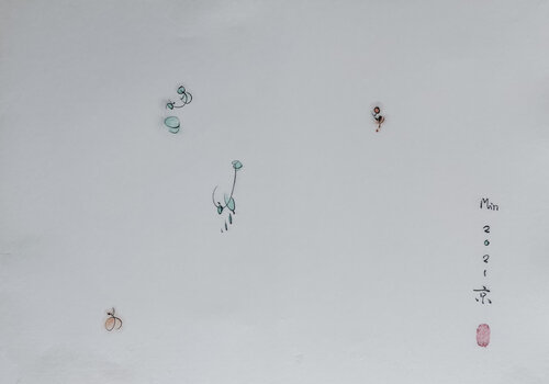 people in outer space III Min Zou