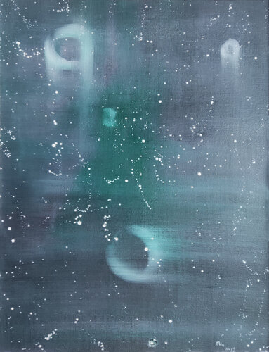 Do you want to go through the wall? di Min Zou, Pittura in vendita su Singulart