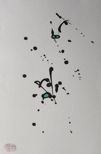 Alienated world von Min Zou, Malerei kaufen auf Singulart