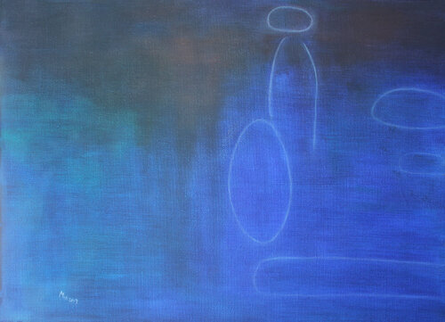 Humanity first by Min Zou, Painting for Sale on Singulart