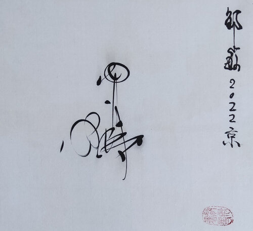 Face life van Min Zou, Werk op papier te koop op Singulart