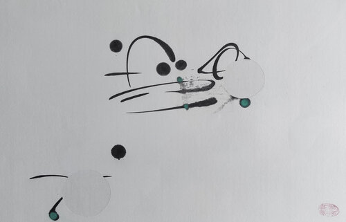 Gone with the wind by Min Zou, 회화 for Sale on Singulart