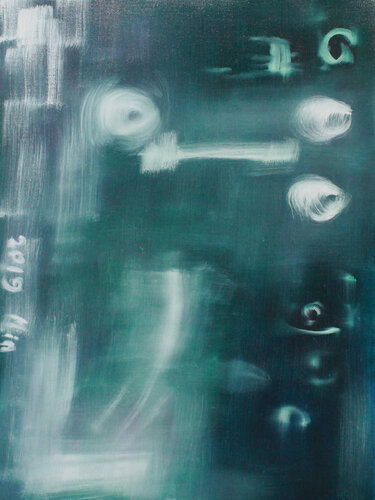 Take the head， go through the world, and see the world van Min Zou, Schilderij te koop op Singulart