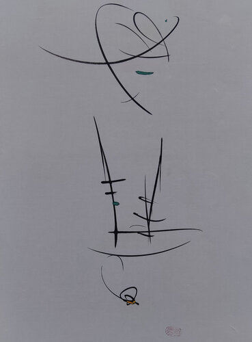 Intelligent woman van Min Zou, Schilderij te koop op Singulart