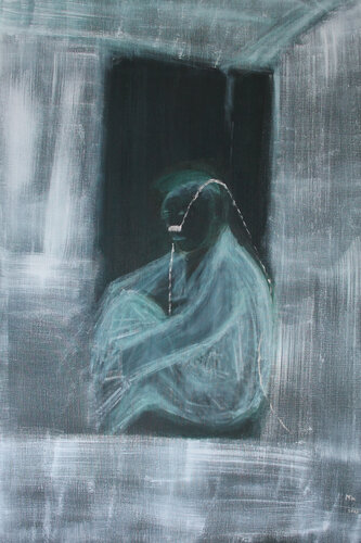 Desire for survival di Min Zou, Pittura in vendita su Singulart