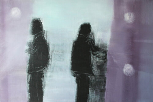 There is no universal language by Min Zou, Painting for Sale on Singulart