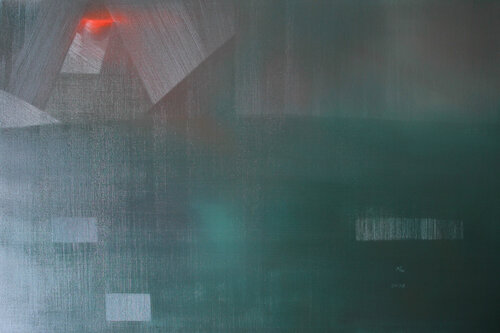 A person who has been eliminated by society di Min Zou, Pittura in vendita su Singulart