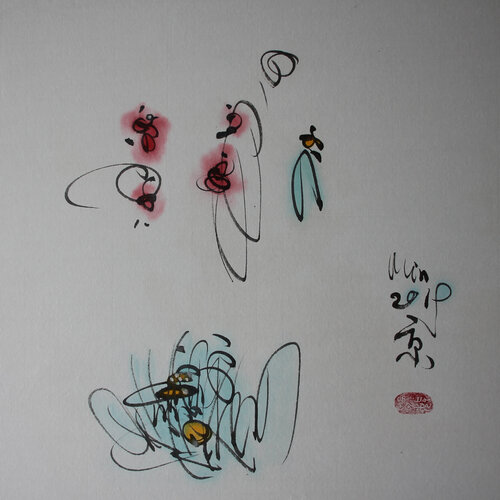 The scent of spring I di Min Zou, Pittura in vendita su Singulart