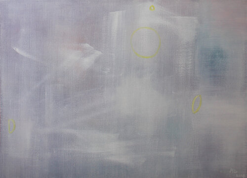 See the world through a grain of sand van Min Zou, Schilderij te koop op Singulart