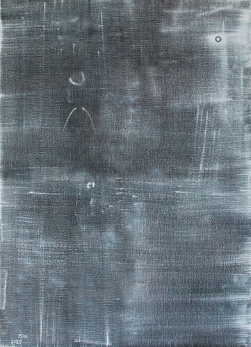 Shuttle through the universe di Min Zou, Pittura in vendita su Singulart