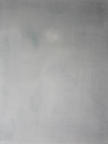 Walking alone between heaven and earth  —— The spirituality of life di Min Zou, Pittura in vendita su Singulart