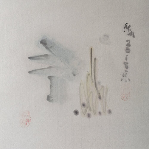 The Unchewable Irrational Number van Min Zou, Schilderij te koop op Singulart