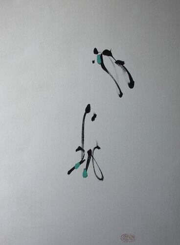 The Identity of Infinitude and Actuality by Min Zou, Painting for Sale on Singulart