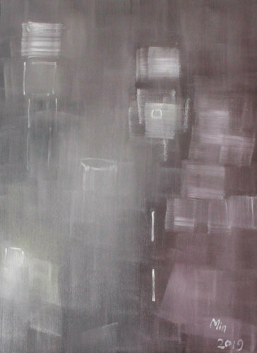 The queen arrives di Min Zou, Pittura in vendita su Singulart