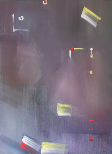 Art is in the heart di Min Zou, Pittura in vendita su Singulart