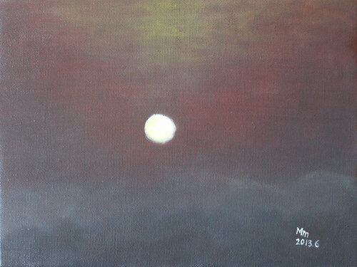 the sun von Min Zou, Malerei kaufen auf Singulart