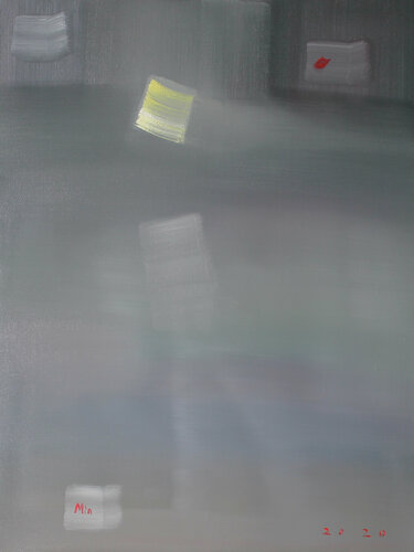 Loneliness, the root of relief von Min Zou, Malerei kaufen auf Singulart