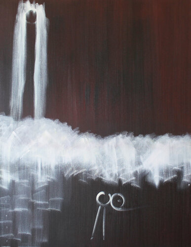 The strong van Min Zou, Schilderij te koop op Singulart