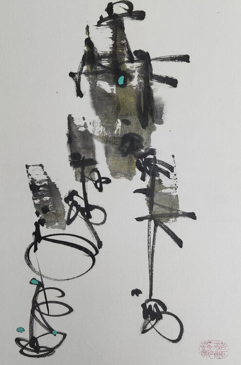 A man who steps on the heads of the people Min Zou