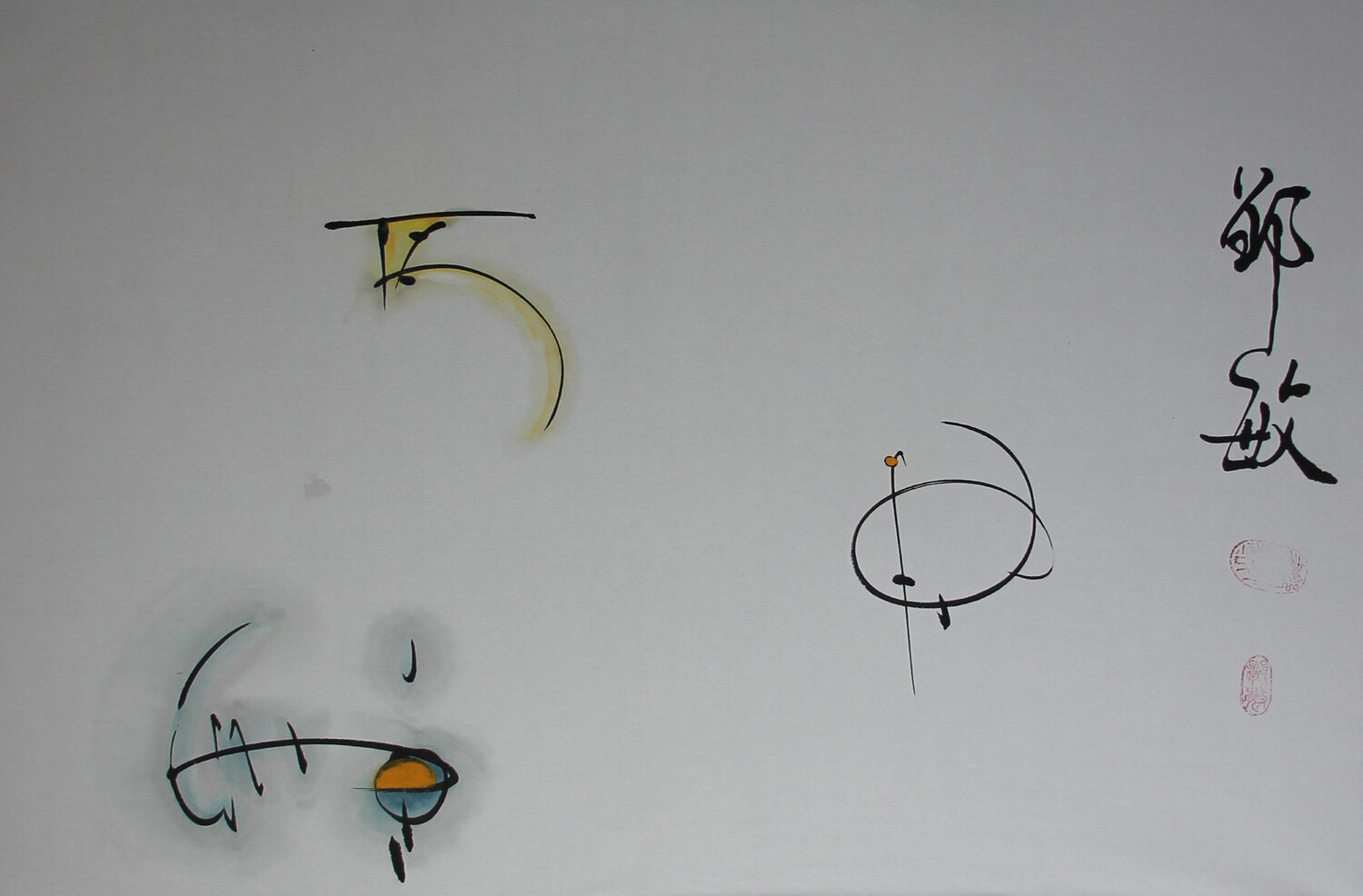 A bird with a strong curiosity was born Min Zou